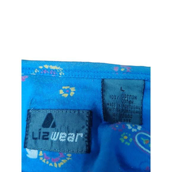 Vintage Liz Wear stirrup pants and blouse set size large - Picture 4 of 4